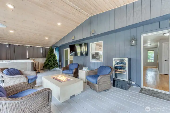 Amazing Covered Deck