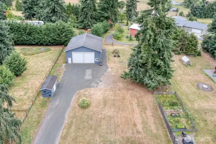 Aerial - House to Shop