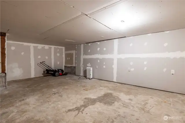Unfinished basement