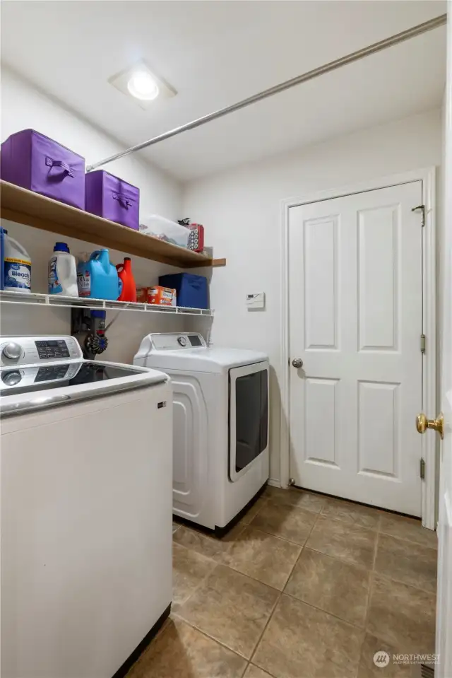 Massive Utility area on Main level for all your laundry/ upkeeping needs.