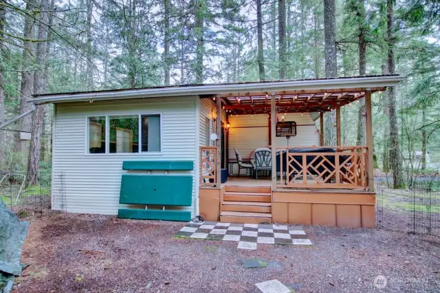 Covered porch