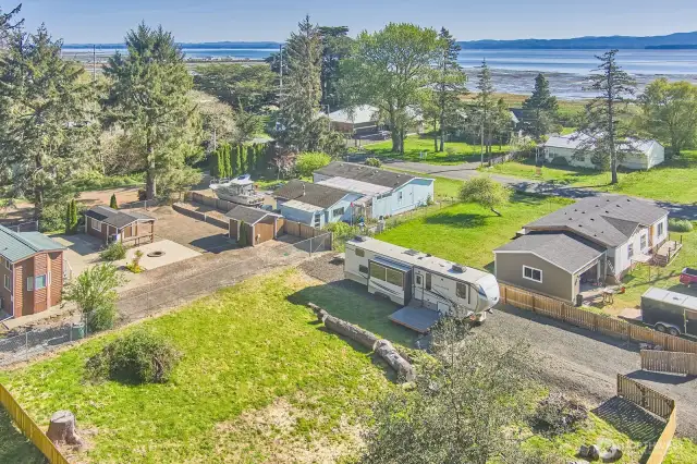 Nahcotta is an unincorporated community on the shores of the Willapa Bay, first settled in 1890