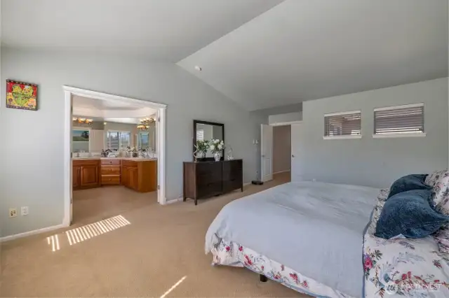French doors lead to Primary Suite and 5-piece bath