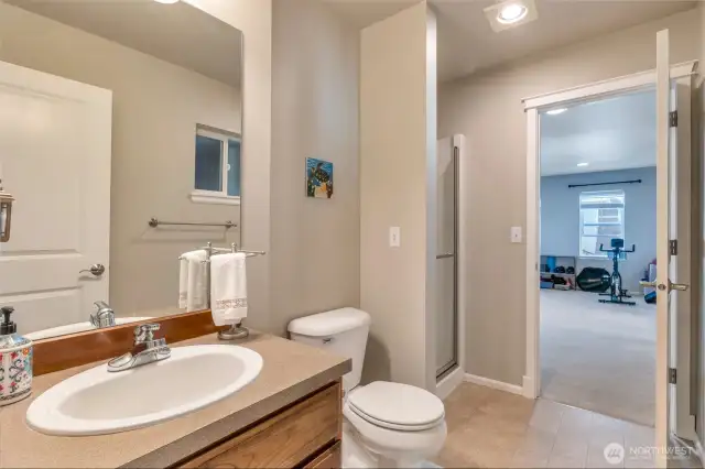 Bath off bedroom