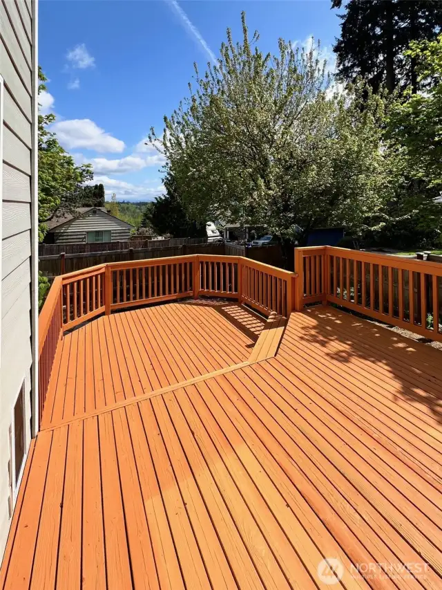 Deck Facing Mountain