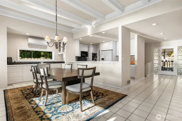 Main floor dining