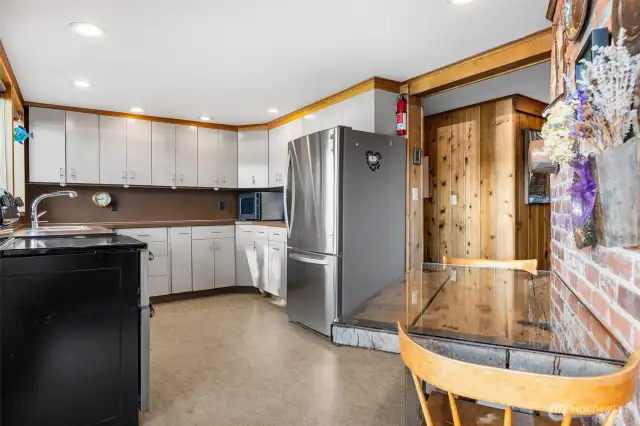 Downstairs kitchen