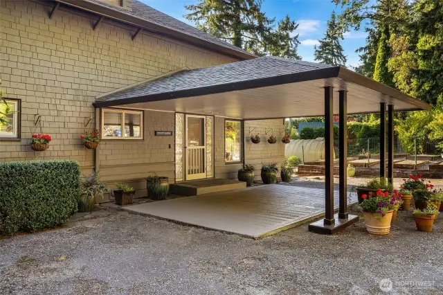 Covered carport