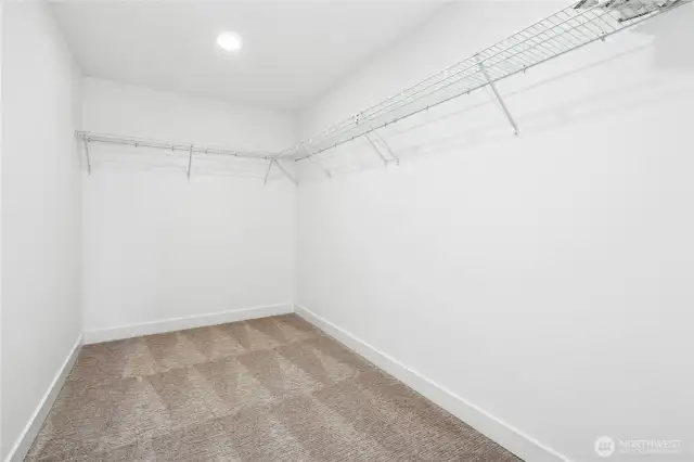 Primary walk-in closet... it's HUGE!