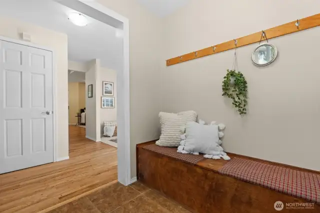 Front entryway.