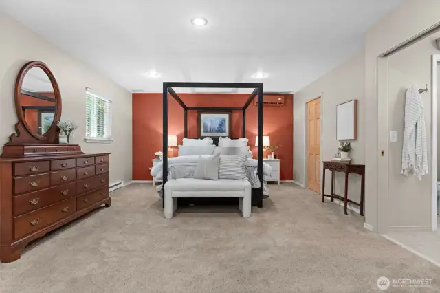 Primary bedroom on main floor.