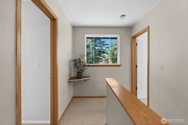Upstairs landing.