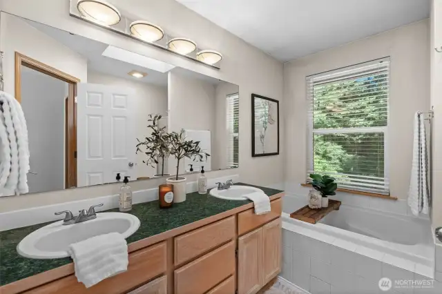 Ensuite full bathroom on second floor.