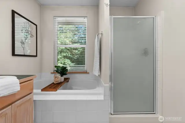 Ensuite full bathroom on second floor.