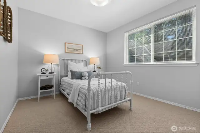 Third bedroom upstairs.