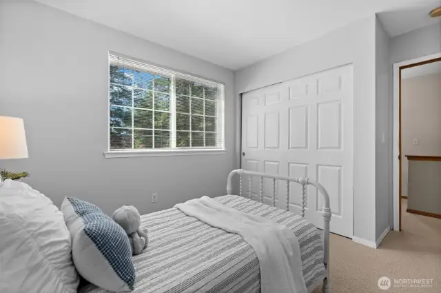 Third bedroom upstairs.