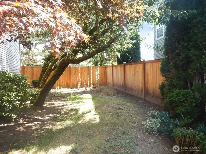 private front yard