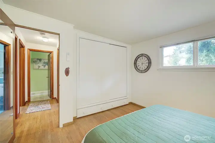 Big built-in closet!