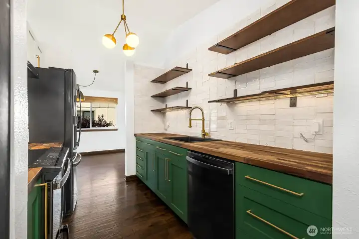 Upgraded kitchen