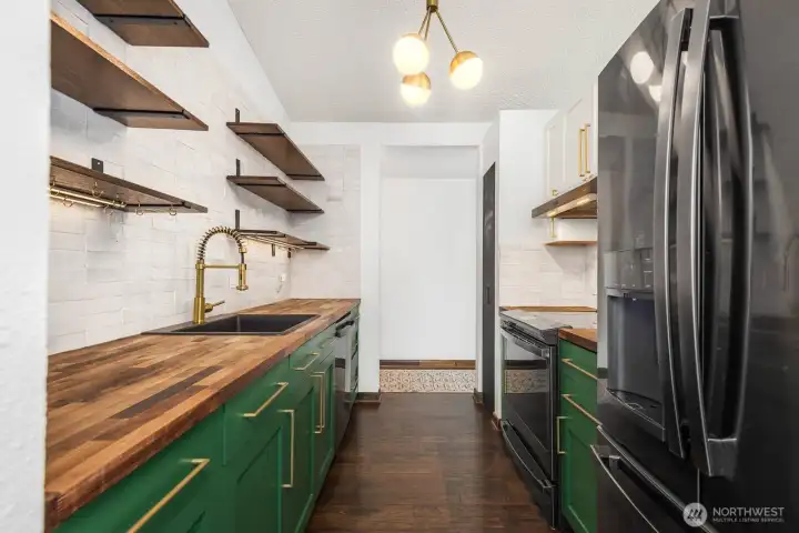 Upgraded kitchen