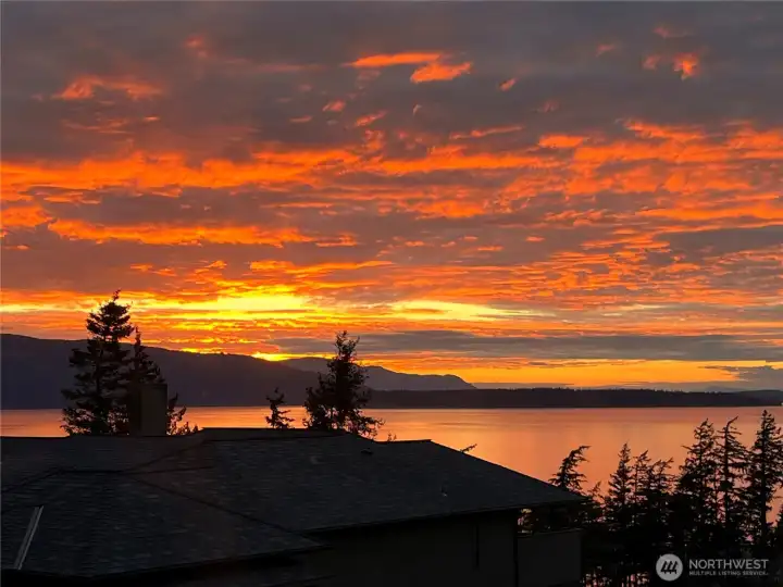 This sunset was from last March and so colorful!