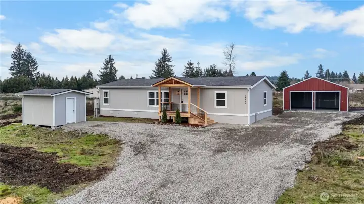 Fully updated 1,568 sq ft home on over an acre.