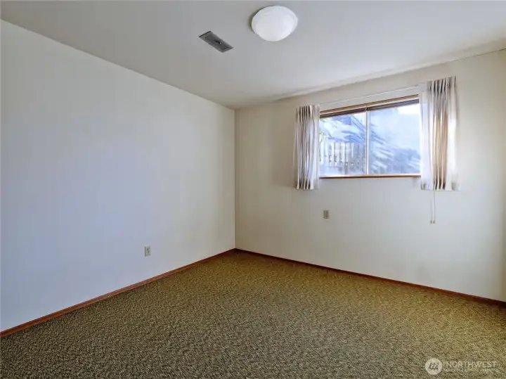 Lower level bedroom 4.