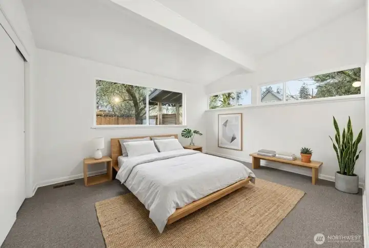 Virtually Staged Bedroom 1