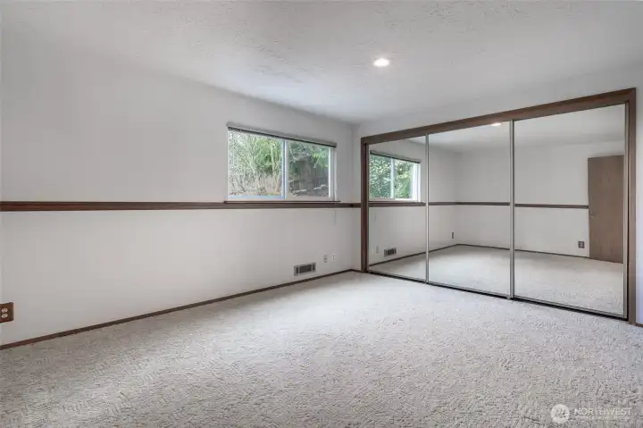 Bedroom #3 on lower floor