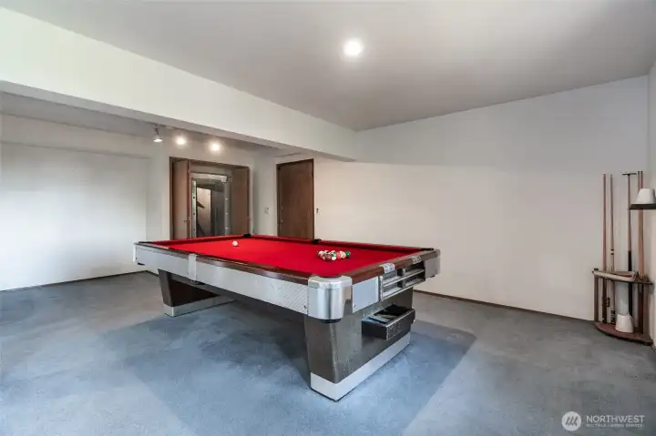 Pool table can stay!
