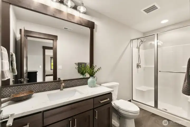 Bathroom in Bonus Room. No detail over looked!