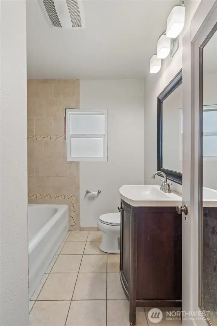 Full bath on main level