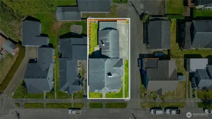Approximate lot lines