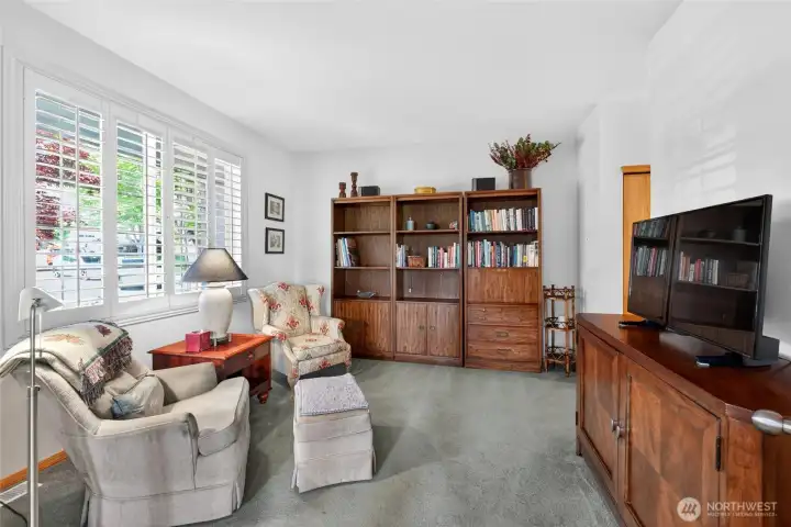 Bedroom, office, sitting room, workout room, craft room, play room? You can choose!