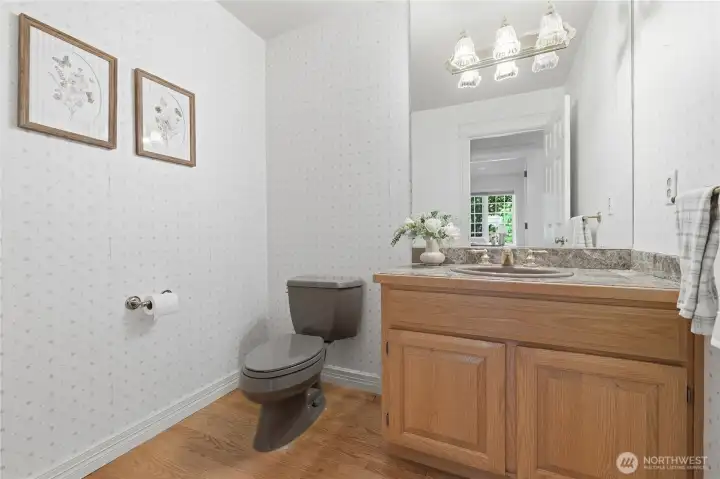 Main Floor Powder Room Main Floor Powder Room