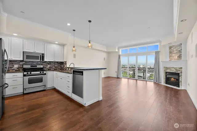 Kitchen, Main Living Room.