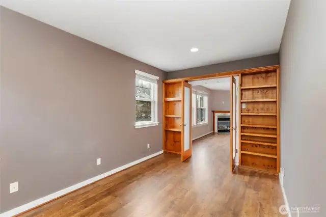 Builtins in the den/office/guest bedroom as well.