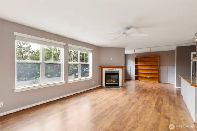Living Area from Office/Den