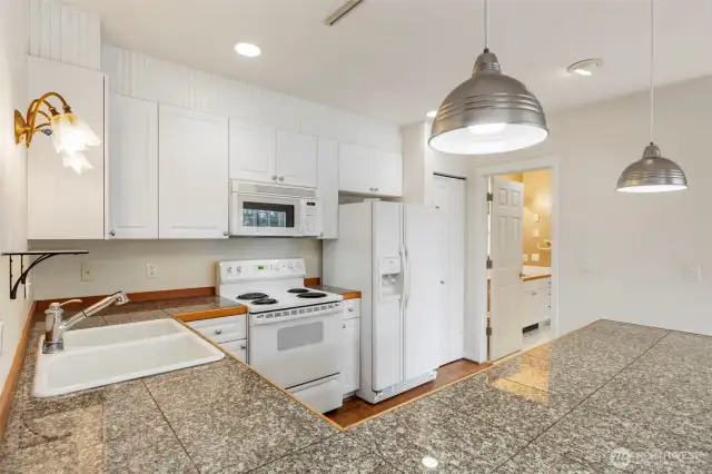 Kitchen View from Living Area