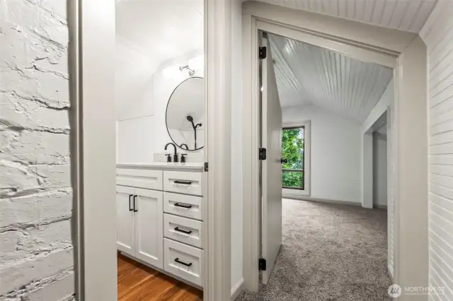 guest bathroom upstirs