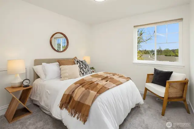 Upstairs bedroom #2.