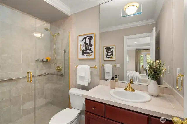 Guest house 2nd 3/4 bathroom.