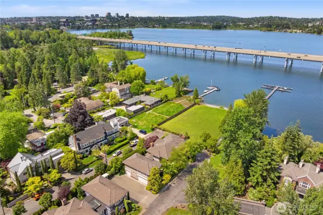 Unbeatable location with a deeded boat slip.