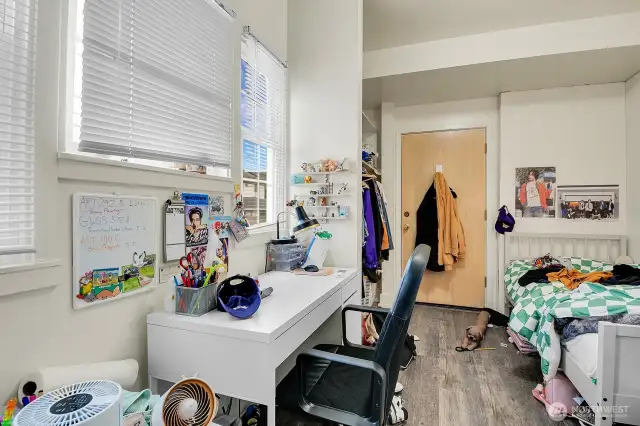 Room 1, NW Main, has 4th Exterior Door
