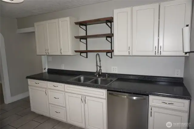 Sink & Kitchen Cabinets