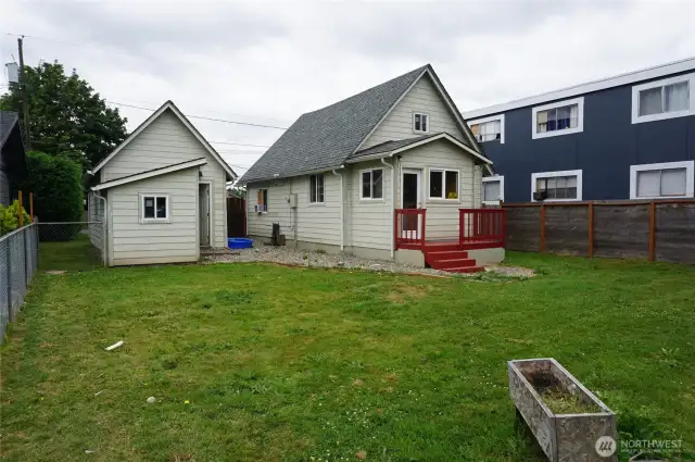 Backyard NE Corner
