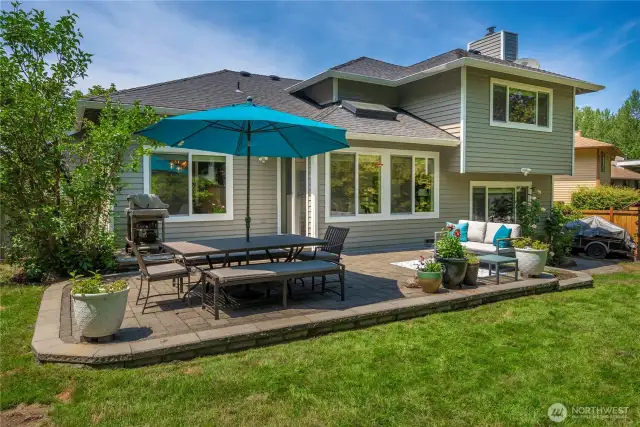 Spacious Patio Backing to Greenbelt – No Rear Neighbors!