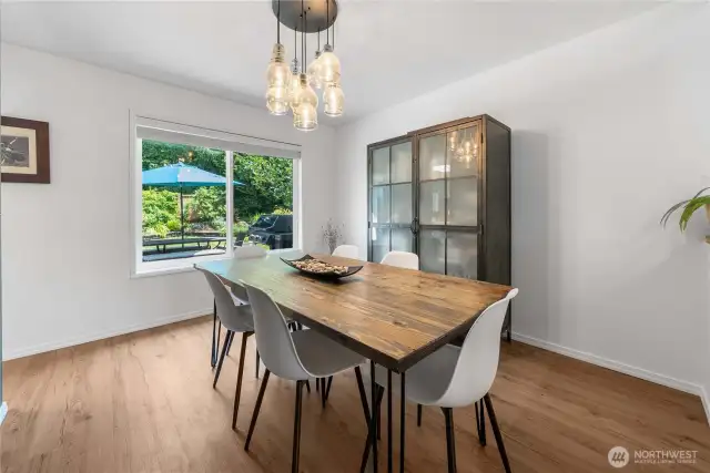 Large dining room for all your entertaining needs!