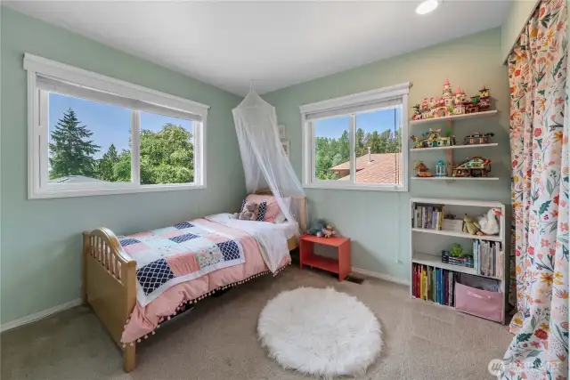 Bedroom #2, lots of natural light!