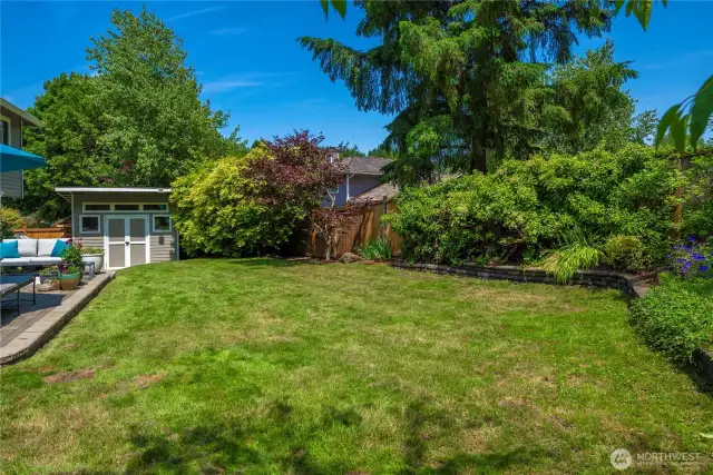 Expansive Backyard Offering Plenty of Space to Play and Relax!